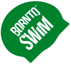 BornToSwim Cască de înot borntoswim classic silicone verde închis