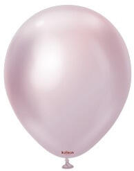 Kalisan Króm lufi 11" (28cm-es) Chrome, króm léggömb, Világos Rózsaszín (LUFI965593)