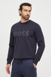 BOSS Green felső sötétkék, férfi, nyomott mintás - sötétkék M - answear - 32 990 Ft