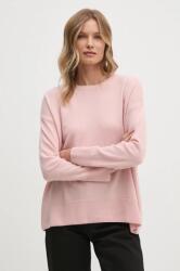 Sisley gyapjú pulóver könnyű, női, narancssárga, 1044M103K - narancssárga S