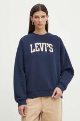 Levi's felső sötétkék, női, nyomott mintás, 001B5 - sötétkék XS