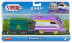 Mattel Locomotiva motorizata Kana Thomas cu vagon (MTHFX96_HDY69) Trenulet