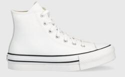 Converse gyerek bőr félcipő Chuck Taylor All Star Eva Lift fehér - fehér 38