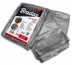 Bradas ultra erős ponyva silver 260 gr 2x3 (PL2602/3) - karolyi-plast
