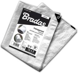 Bradas megerősített átlátszó ponyva 100 gr 6X10 (PLC1006/10)