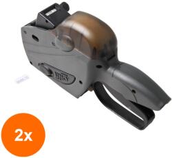 UNO Set 2 x Marcator Preturi Uno, 1 Rand, 8 Caractere, Etichete 26 x 12 mm (DES-2xSDN-ART001510SED)