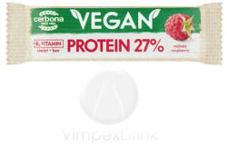 Cerbona Vegán málnás szelet+protein 40g