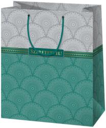 Cardex Szeretettel! elegáns nagyméretű ajándéktáska arany berakással 26x13x33 cm 43334