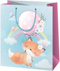 Cardex Cuki róka az egekben mintás nagy méretű exkluzív ajándéktáska 27x14x33 cm 46006