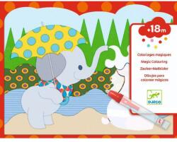 DJECO Set Djeco pictura cu apa, Joaca in natura (DJ09065) - ookee Carte de colorat