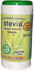 Stevia tabletta mellékíz mentes 300 db - naturborze