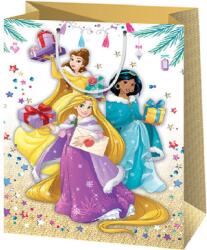 Cardex Disney hercegnők karácsonyi gigant méretű ajándéktáska 40x56x20 cm 39085