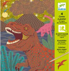 DJECO Joc creativ de razuit - Dinozauri (DJ09726)