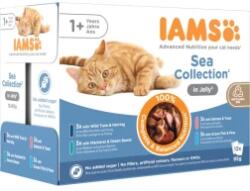 Iams -Iams Cat Delights SEA IN JELLY multipack Aszpikban 12x85g