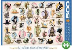 EUROGRAPHICS Yoga Kittens 500 db-os (6500-0991)