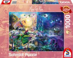 Schmidt Spiele Nightly dragon competition, Rose Cat Khan 1000 db-os (57585)
