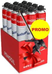 PENOSIL Pachet promotional: 1 bax (12 tuburi) spuma de pistol + pistol de aplicare cadou (Penosil_A3441C)