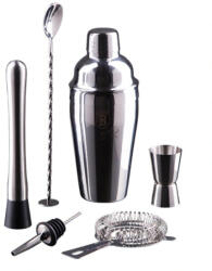 Berlinger Haus BH/8546 Black Silver Collection bartender szett, 6 részes (BH-8546)