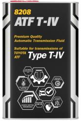 MANNOL 8208 ATF T-IV, Toyota ATF, Type T4, automataváltó-olaj, 1lit. fémdobozos