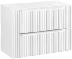 Comad Nova White dulap 80x39x57 cm sub chiuveta pe perete alb NOVA WHITE 82-80-2S (NOVAWHITE82802S)