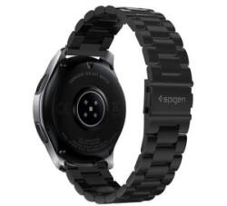 Spigen MODERN FIT pótszíj (univerzális, 22 mm fém, állítható) FEKETE