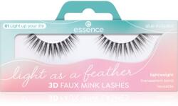 essence Light as a feather 3D faux mink gene false 01 Light Up Your Life 1 pereche