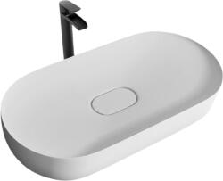 Rea Iris 71 lavoar 70x35.5 cm ovale de blat alb REA-U4305 (REAU4305)