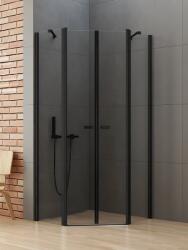 NEW TRENDY New Soleo Black cabină de duș 80x80 cm negru mat/sticlă transparentă K-0616 (K0616)