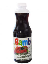  Bambi light erdeigyümölcs ízű gyümölcsszörp - 1000ml