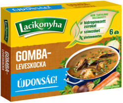 Lacikonyha gombaleveskocka sócsökkentett - 60 g