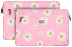 Wonder Sleeve Laptop 15-16 hüvelyk rózsaszín százszorszépek