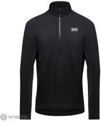 GOREWEAR TrailKPR Hybrid 1/2 Zip pulóver, fekete (L)