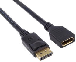 PremiumCord Displayport v1.2 4K 30HZ hosszabbító kábel 3m (KPORTMF1-03) (KPORTMF1-03)
