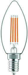 Avide LED Filament Candle 4.9W E14 WW 2700K Super High Lumen (ABLFC14WW-4-9W-SHL)