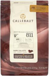 Callebaut 54, 5%-os étcsokoládé pasztilla (korong) 2, 5 kg Callebaut 811