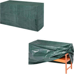 Kingsleeve® Védőhuzat a padon 162x65x88cm - zöld (108877)