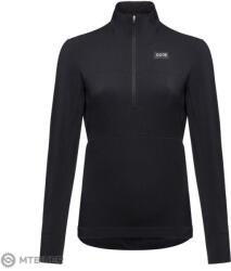 GOREWEAR TrailKPR Hybrid 1/2 Zip női kabát, fekete (XS)