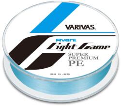 VARIVAS Avani Light Game Premium PE X4 Zsinór - 100 m, #0.3, 0.085 mm, 6.5 lb, Natúrkék