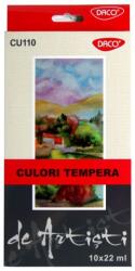 Daco Culori tempera Artist Daco CU110, 22 ml, 10 culori (CU110)