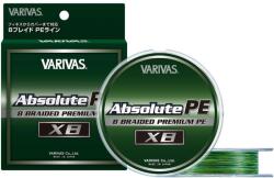 VARIVAS Absolute Premium PE X8 Zsinór - 150 m, #1.5, 0.205 mm, 31 lb, Zöld Jelölés