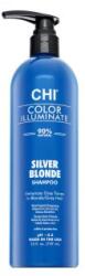 CHI Color Illuminate Silver Blonde Blue Shampoo șampon nuanțator pentru păr blond platinat si grizonat 739 ml