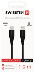 SWISSTEN Adatkábel Swissten Usb-c / Lightning 1.0 M Fekete (71506513)