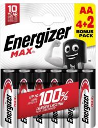 Energizer LR6/6/6 Max AA 6 csomag (EU007)