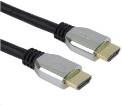 PremiumCord HDMI 2.1 High Speed Ethernet kábel (cinkötvözet sapkák, aranyozott csatlakozók) 2m (kphdm21z2)