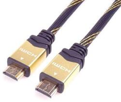 PremiumCord HDMI 2.0 High Speed Ethernet kábel HQ, aranyozott csatlakozók, 2m (kphdm2q2)