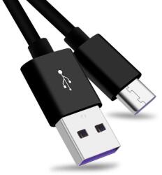 PremiumCord kábel USB 3.1 C/M - USB 2.0 A/M, szupergyors töltés 5A, fekete, 2m (ku31cp2bk)