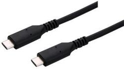 C-Tech USB 4.0, Type-C (CM/CM), PD 100W, 40Gbps, 0, 5m, fekete (CB-USB4-05B)