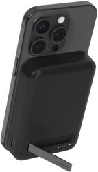 Belkin BOOST CHARGE Qi2 mágneses vezeték nélküli PowerBank állvánnyal, 10000mAh, 15W, Fekete (BPD008btBK)