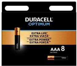 Duracell OPTIMUM AAA 2400 K8 8 csomag (78,60)