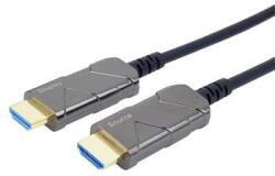 PremiumCord Ultra High Speed HDMI 2.1 optikai kábel 8K@60Hz, aranyozott 5m (kphdm21x05)
